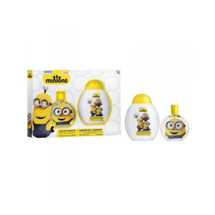 Minions Coffret enfant avec eau de toilette 100ml - 2pcs