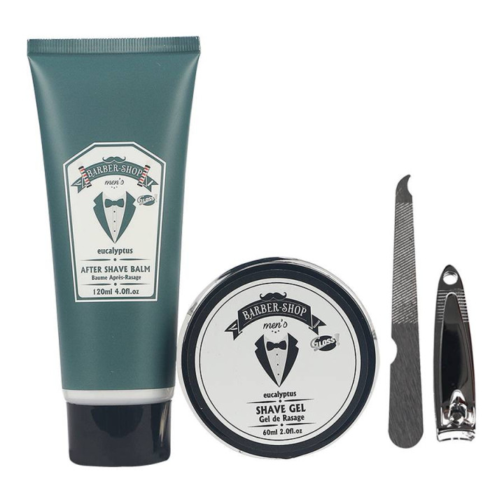 Coffret cadeau de rasage et après-rasage pour Dandy à l’Eucalyptus