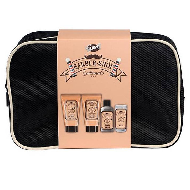 Coffret rasage - Trousse avec set de manucure - Aloe vera et Menthe