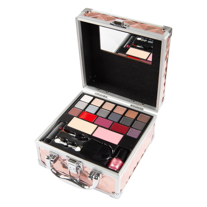 Gloss! - Mallette de maquillage  Cubix Design Rose Gold