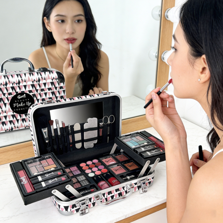 Mallette de maquillage XXXL - Black&Pink