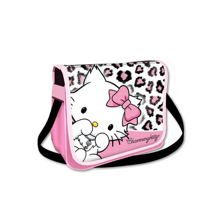 Hello Kitty Sac à main avec bandoulière rose