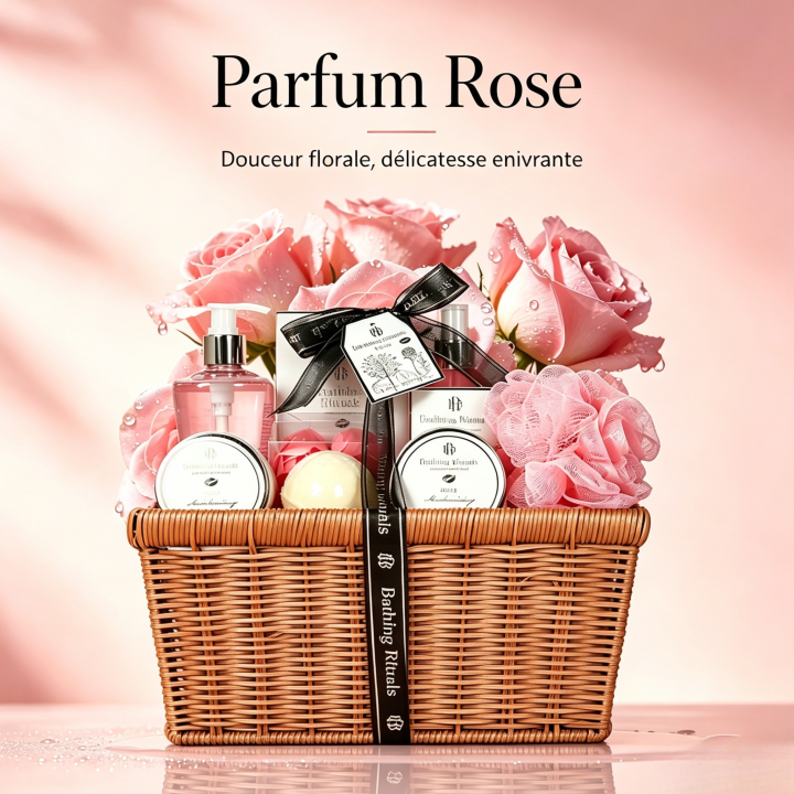 GLOSS ! Coffret Cadeau Bain Premium Pink 11 Pièces
