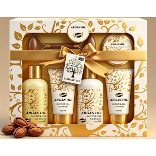Argan Oil - Coffret De Bain Massage Relaxant - 6pcs