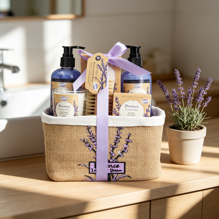 Coffret de Bain, Parfum Lavande, Collection Provence
