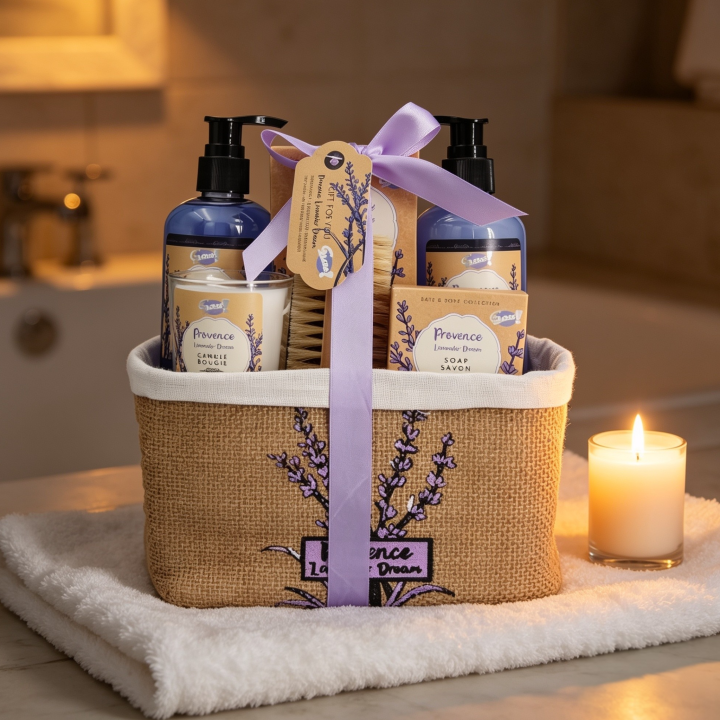Coffret de Bain, Parfum Lavande, Collection Provence