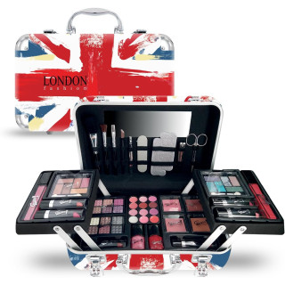 Mallette de maquillage XXXL - Design UK Flag Paint