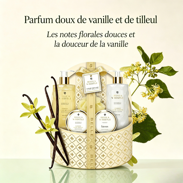 GLOSS ! Coffret Bain Premium Belle Luxury In Gold, Coffret Beauté Femme