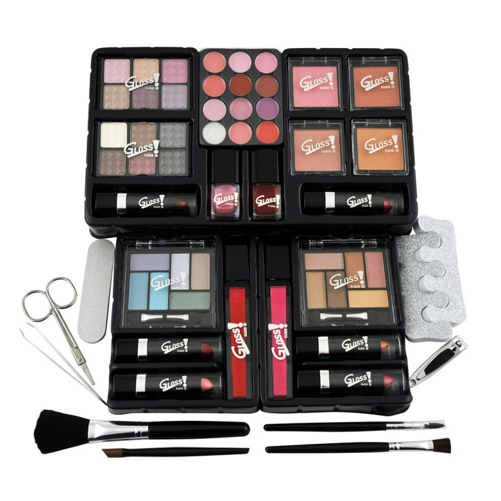 Mallette de maquillage XXXL - Design USA Fashion Victim