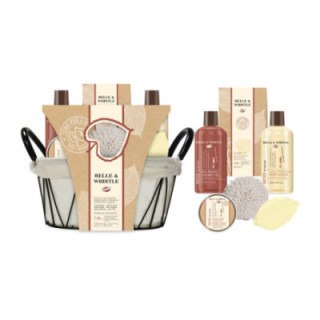 Coffret Spa Bain & Corps – 6 Produits avec Éponge