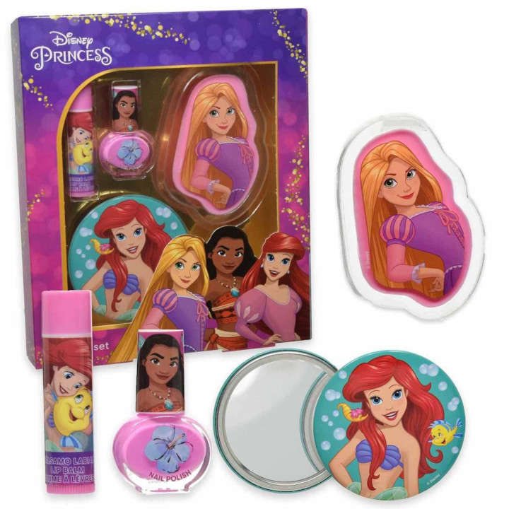 Princesses Disney - Coffret Maquillage Enfant - 4pcs