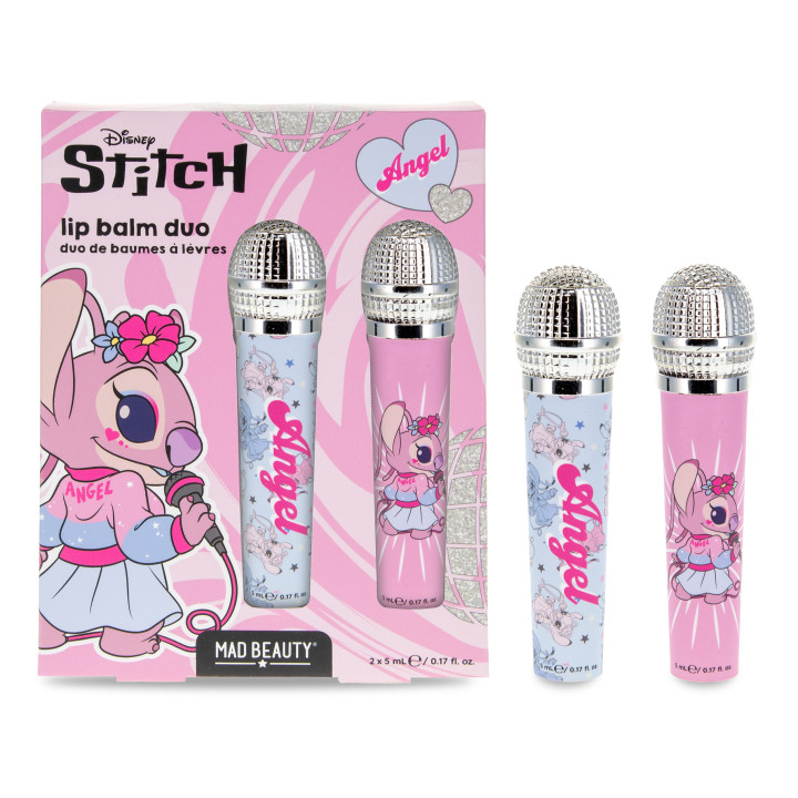 Angel Popstar - le Duo Baumes à Lèvres Signé Stitch
