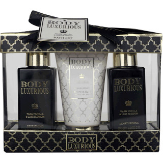 Body Luxurious Black - Coffret Trio De Bain