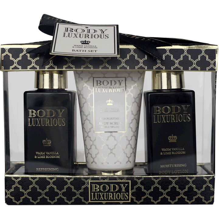 Body Luxurious Black - Coffret Trio De Bain