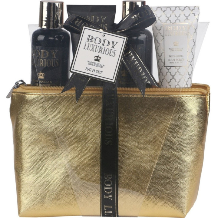 Body Luxurious Gold - Trousse De Bain Dorée