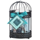 Coffret bien-être de bain format Cage d'oiseaux - SPA Maroc - Thé vert