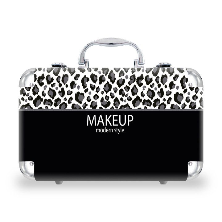 Gloss - Mallette de maquillage XXXL - Design Zèbre - Idée cadeau Beauté