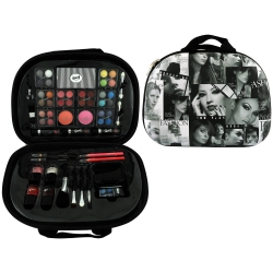 Mallette de maquillage visage et lèvres 87 Pcs - Idée cadeau femme