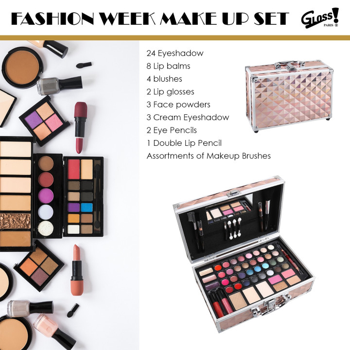 Mallette de maquillage 53 pièces Diamond