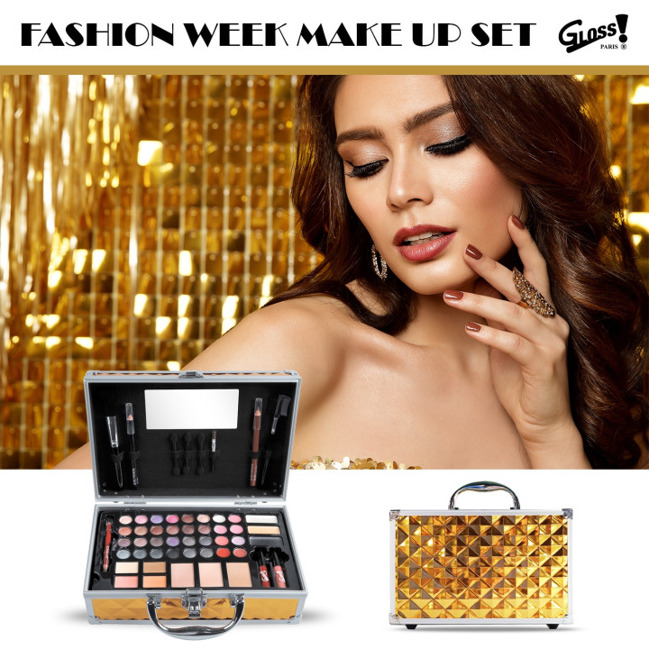 Diamond Gold - Mallette de Maquilalge - 53pcs