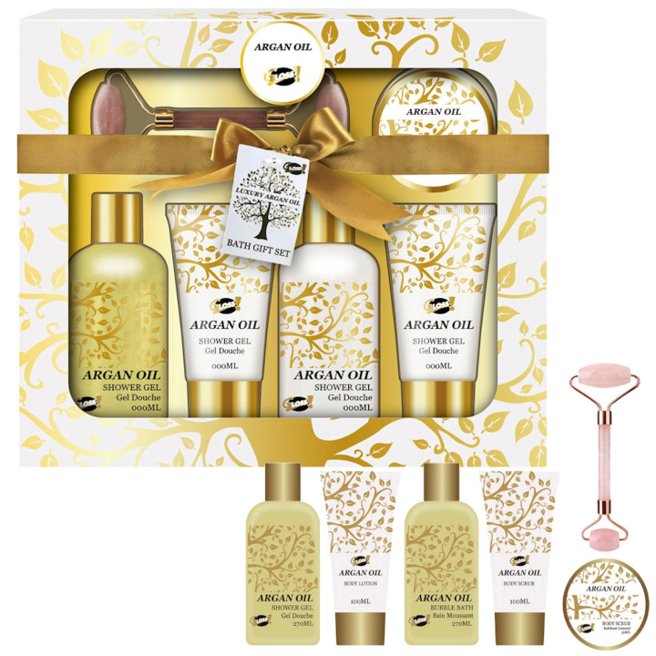 Argan Oil - Coffret De Bain Massage Relaxant - 6pcs