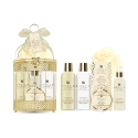 Coffret de bain cage au parfum délicat vanille tilleul - 6pcs