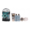 Coffret bien-être de bain format Cage d'oiseaux - SPA Maroc - Thé vert