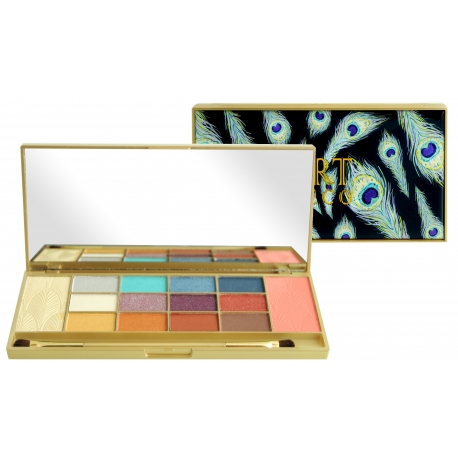 Palette de maquillage  dorée incluant un mirroir - couleur shimmer - Collection de Luxe
