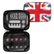 Pochette de manucure UK Flag avec 10 vernis - Idée cadeau beauté