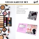 Palette de maquillage Book noir - 30pcs