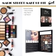 Palette de maquillage en forme de Book avec des tutos - Collection Magic Color