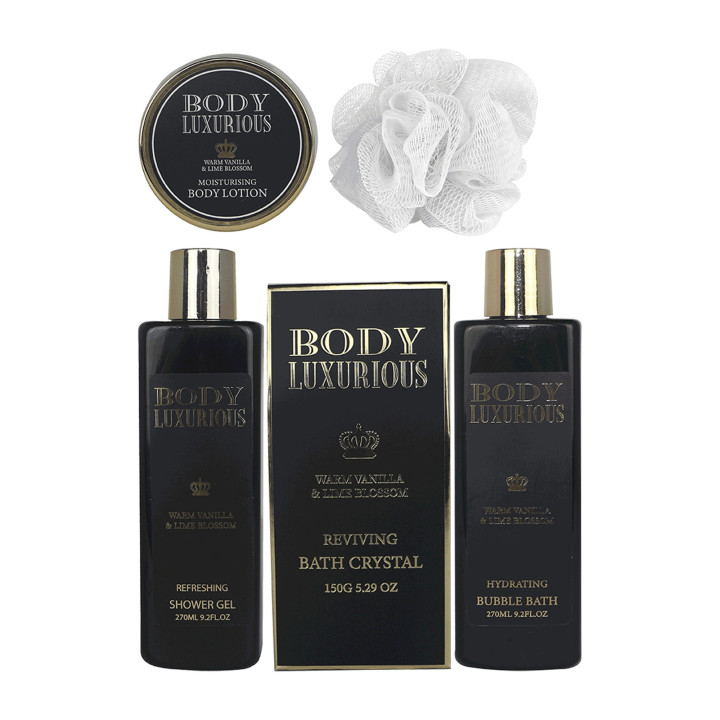Corbeille de Bain Trapèze Body Luxurious 5pcs