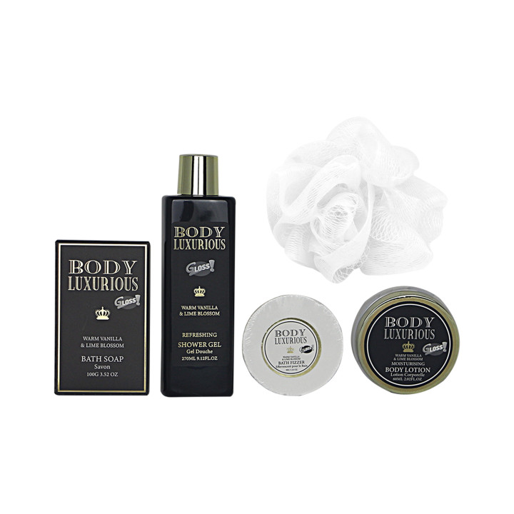 Body Luxurious Black - Coffret de Bain Evasion - 5pcs