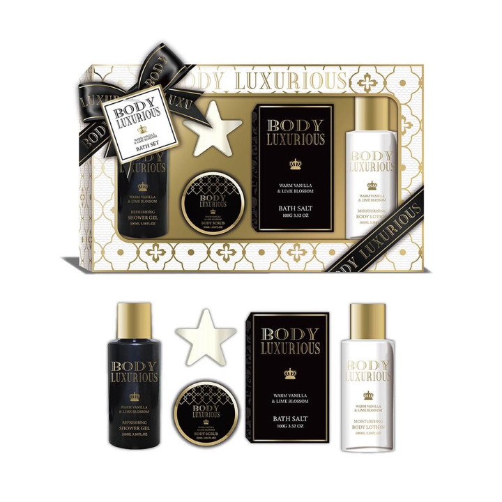 Body Luxurious Black - Coffret de Bain Star - 6pcs