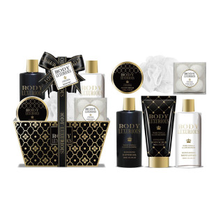 Coffret beauté de bain au parfum Vanille Tilleul - 9pcs