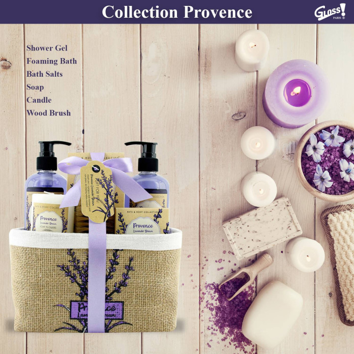 Coffret de Bain, Parfum Lavande, Collection Provence