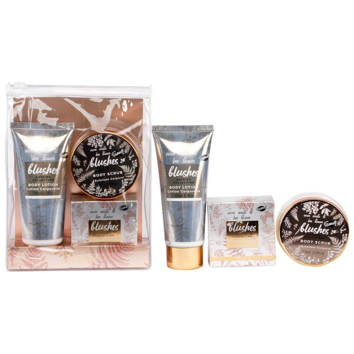 Coffret beauté Spécial Bain - Collection Blushes - Vanille et Tilleul