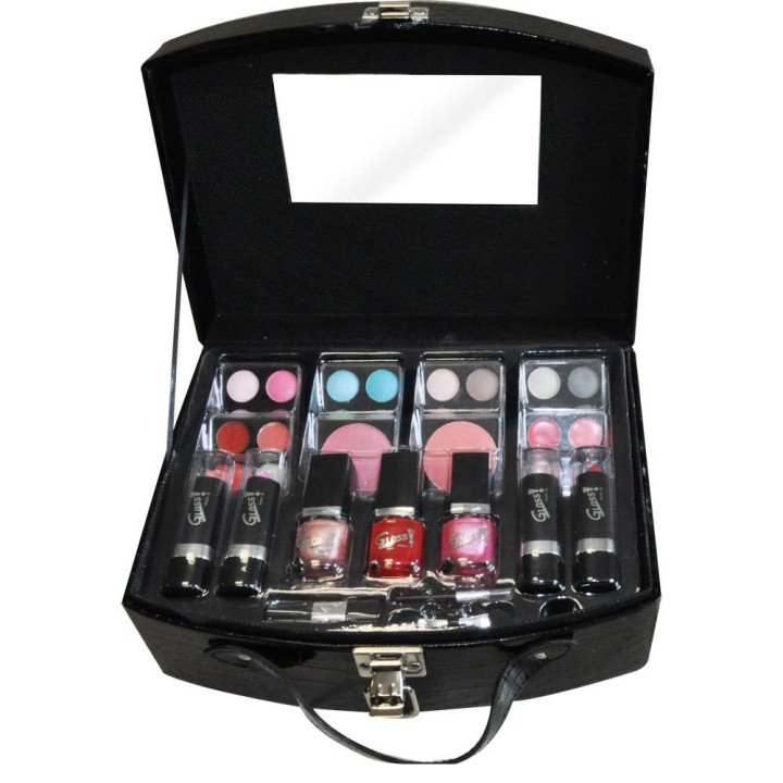 Mallette de maquillage Fashion Model noir - 33pcs