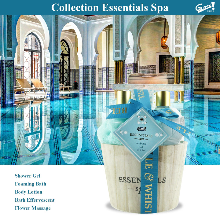 Coffret beauté de bain - Panier Aroma