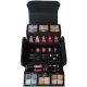 Mallette de maquillage Fashion noir - 44pcs