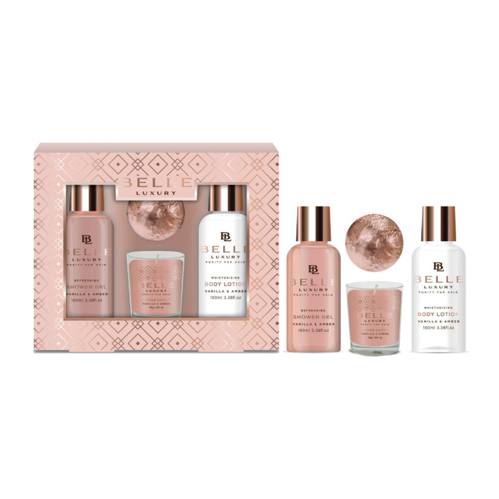 Luxury in Amber - Box de Bain - 4pcs