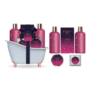 Coffret de bain au parfum fruité de grenade - 8pcs