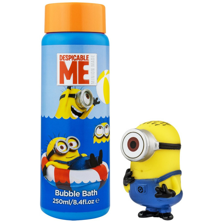 Minions Coffret enfant avec bain moussant et jouet - 2pcs