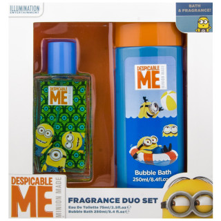 Minions Coffret enfant avec eau de toilette 75ml - 2pcs