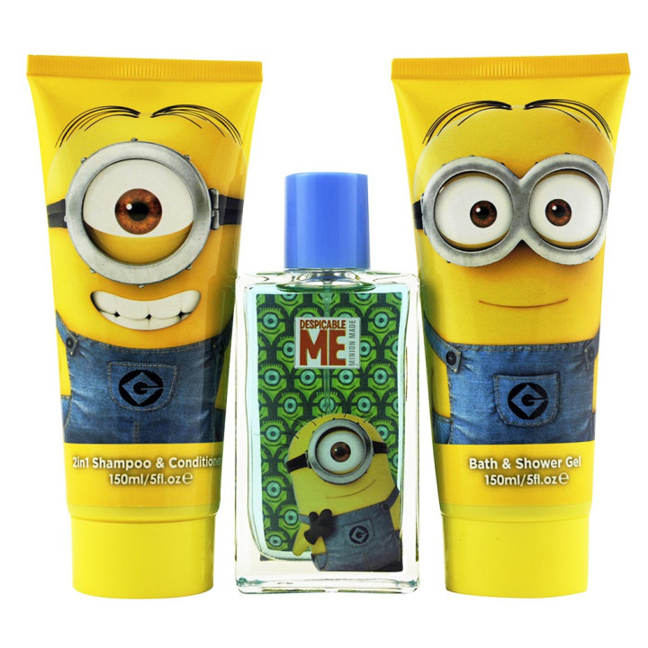 Minions Coffret enfant avec eau de toilette 75ml - 3pcs