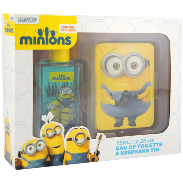 Minions Coffret enfant avec eau de toilette 75ml - 2pcs