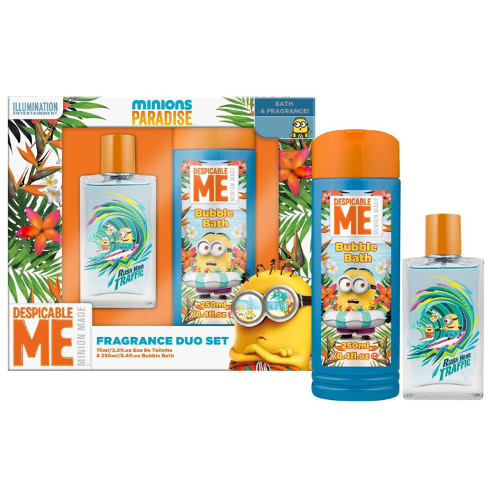 Minions coffret enfant avec eau de toilette 75ml - 2pcs