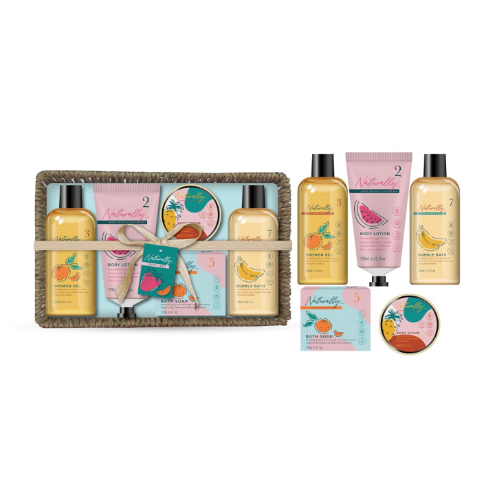 Coffret de bain au parfum des baies - 5pcs