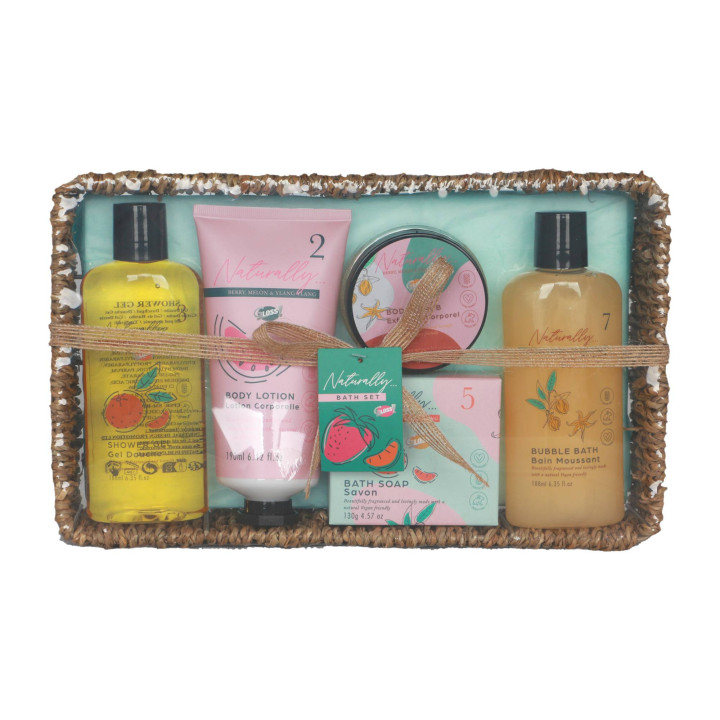 Coffret de bain au parfum des baies - 5pcs