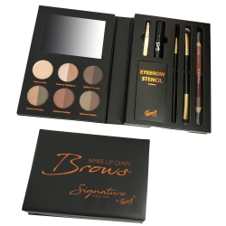 Palette de maquillage spéciale Fards à paupières smoky & Sourcils